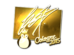 Sticker | fox (Gold) | Cologne 2015 (Sticker | fox (Gold) | Cologne 2015)