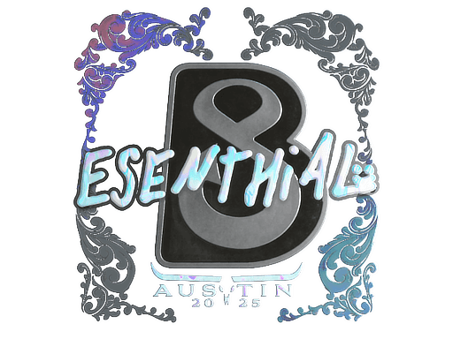 Sticker | esenthial (Holo) | Austin 2025 (Sticker | esenthial (Holo) | Austin 2025)