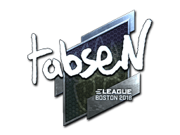 Sticker | tabseN (Foil) | Boston 2018 (Sticker | tabseN (Foil) | Boston 2018)