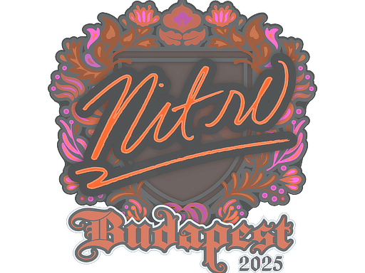 Sticker | nitr0 | Budapest 2025 (Sticker | nitr0 | Budapest 2025)