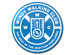 Sticker | Windy Walking Club (Sticker | Windy Walking Club)