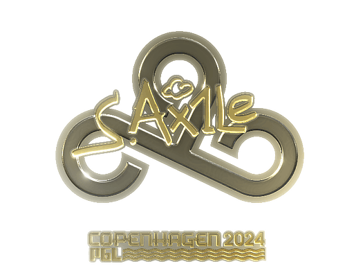 Sticker | Ax1Le (Gold) | Copenhagen 2024 (Sticker | Ax1Le (Gold) | Copenhagen 2024)