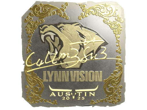 Sticker | C4LLM3SU3 (Gold) | Austin 2025 (Sticker | C4LLM3SU3 (Gold) | Austin 2025)