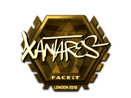 Sticker | XANTARES (Gold) | London 2018 (Sticker | XANTARES (Gold) | London 2018)
