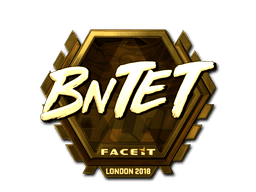 Sticker | BnTeT (Gold) | London 2018 (Sticker | BnTeT (Gold) | London 2018)