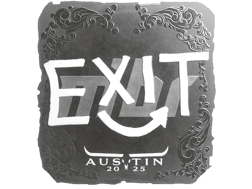 Sticker | exit (Foil) | Austin 2025 (Sticker | exit (Foil) | Austin 2025)
