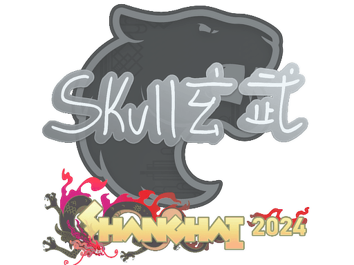 Sticker | skullz | Shanghai 2024 (Sticker | skullz | Shanghai 2024)