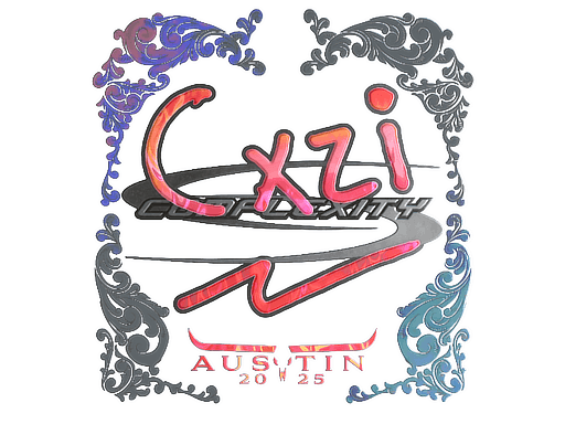Sticker | Cxzi (Holo) | Austin 2025 (Sticker | Cxzi (Holo) | Austin 2025)