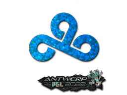 Sticker | Cloud9 (Glitter) | Antwerp 2022 (Sticker | Cloud9 (Glitter) | Antwerp 2022)