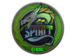 Sticker | Team Spirit (Holo) | Katowice 2019 (Sticker | Team Spirit (Holo) | Katowice 2019)