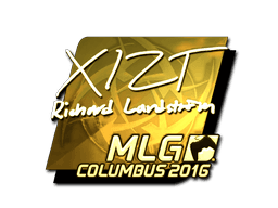 Sticker | Xizt (Gold) | MLG Columbus 2016 (Sticker | Xizt (Gold) | MLG Columbus 2016)