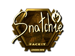 Sticker | snatchie (Gold) | London 2018 (Sticker | snatchie (Gold) | London 2018)