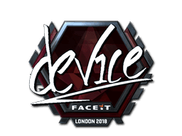 Sticker | device (Foil) | London 2018 (Sticker | device (Foil) | London 2018)