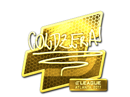 Sticker | coldzera (Gold) | Atlanta 2017 (Sticker | coldzera (Gold) | Atlanta 2017)