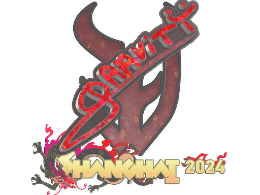Sticker | Graviti (Glitter) | Shanghai 2024 (Sticker | Graviti (Glitter) | Shanghai 2024)