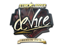 Sticker | device (Gold) | Berlin 2019 (Sticker | device (Gold) | Berlin 2019)