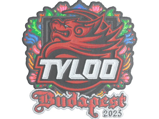 Sticker | TYLOO (Embroidered) | Budapest 2025 (Sticker | TYLOO (Embroidered) | Budapest 2025)