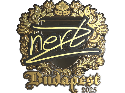 Sticker | NertZ (Gold) | Budapest 2025 (Sticker | NertZ (Gold) | Budapest 2025)