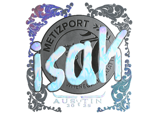 Sticker | isak (Holo) | Austin 2025 (Sticker | isak (Holo) | Austin 2025)