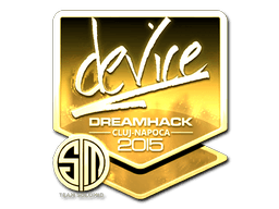 Sticker | device (Gold) | Cluj-Napoca 2015 (Sticker | device (Gold) | Cluj-Napoca 2015)