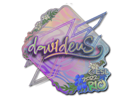 Sticker | dav1deuS (Holo) | Rio 2022 (Sticker | dav1deuS (Holo) | Rio 2022)