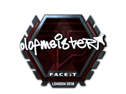 Sticker | olofmeister (Foil) | London 2018 (Sticker | olofmeister (Foil) | London 2018)