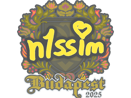 Sticker | n1ssim | Budapest 2025 (Sticker | n1ssim | Budapest 2025)