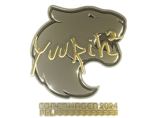 Sticker | yuurih (Gold) | Copenhagen 2024 (Sticker | yuurih (Gold) | Copenhagen 2024)