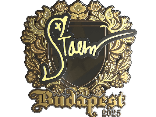 Sticker | Staehr (Gold) | Budapest 2025 (Sticker | Staehr (Gold) | Budapest 2025)