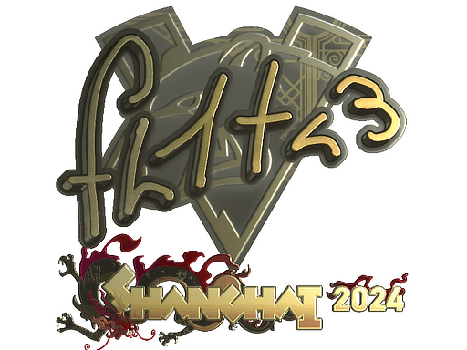 Sticker | FL1T (Gold) | Shanghai 2024 (Sticker | FL1T (Gold) | Shanghai 2024)