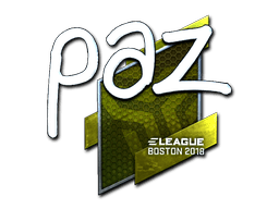 Sticker | paz (Foil) | Boston 2018 (Sticker | paz (Foil) | Boston 2018)