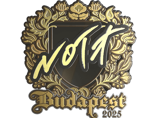 Sticker | nota (Gold) | Budapest 2025 (Sticker | nota (Gold) | Budapest 2025)