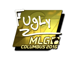 Sticker | FugLy (Gold) | MLG Columbus 2016 (Sticker | FugLy (Gold) | MLG Columbus 2016)