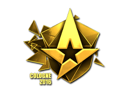 Sticker | Astralis (Gold) | Cologne 2016 (Sticker | Astralis (Gold) | Cologne 2016)