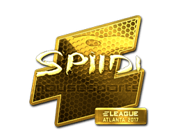 Sticker | Spiidi (Gold) | Atlanta 2017 (Sticker | Spiidi (Gold) | Atlanta 2017)