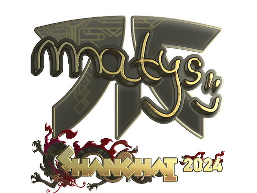 Sticker | MATYS (Gold) | Shanghai 2024 (Sticker | MATYS (Gold) | Shanghai 2024)
