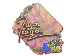 Sticker | juanflatroo (Holo) | Rio 2022 (Sticker | juanflatroo (Holo) | Rio 2022)