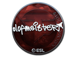 Sticker | olofmeister (Foil) | Katowice 2019 (Sticker | olofmeister (Foil) | Katowice 2019)