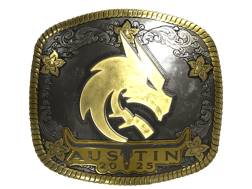Sticker | Team Spirit (Gold) | Austin 2025 (Sticker | Team Spirit (Gold) | Austin 2025)