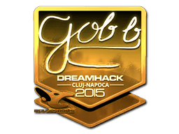 Sticker | gob b (Gold) | Cluj-Napoca 2015 (Sticker | gob b (Gold) | Cluj-Napoca 2015)