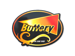 Sticker | Flame Buttery (Holo) (Sticker | Flame Buttery (Holo))