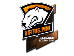 Sticker | Virtus.Pro (Foil) | Boston 2018 (Sticker | Virtus.Pro (Foil) | Boston 2018)
