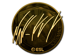 Sticker | NAF (Gold) | Katowice 2019 (Sticker | NAF (Gold) | Katowice 2019)