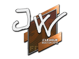 Sticker | JW | Boston 2018 (Sticker | JW | Boston 2018)