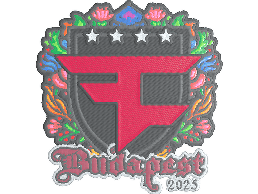 Sticker | FaZe Clan (Embroidered) | Budapest 2025 (Sticker | FaZe Clan (Embroidered) | Budapest 2025)