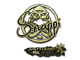 Sticker | Snappi (Gold) | Antwerp 2022 (Sticker | Snappi (Gold) | Antwerp 2022)