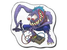 Sticker | Purple Bombster (Sticker | Purple Bombster)