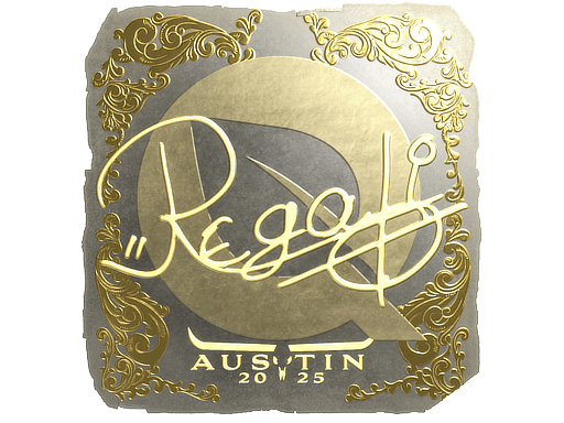 Sticker | regali (Gold) | Austin 2025 (Sticker | regali (Gold) | Austin 2025)