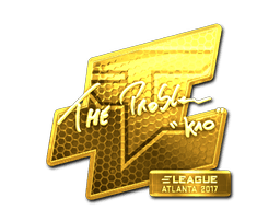 Sticker | kioShiMa (Gold) | Atlanta 2017 (Sticker | kioShiMa (Gold) | Atlanta 2017)