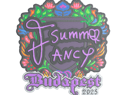 Sticker | Summer (Embroidered) | Budapest 2025 (Sticker | Summer (Embroidered) | Budapest 2025)